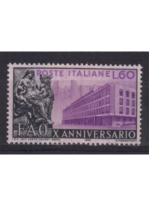 1955 10° Anniversario della FAO 1 Val Sassone 787